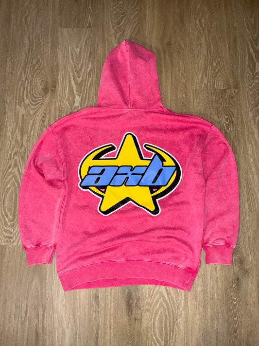 PINK ANGELXBAE HOODIE