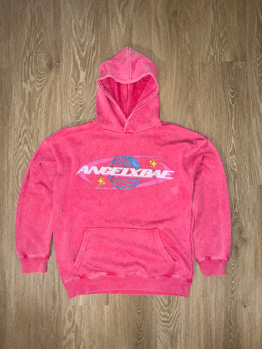 PINK ANGELXBAE HOODIE