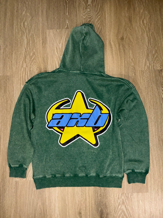 GREEN ANGELXBAE HOODE