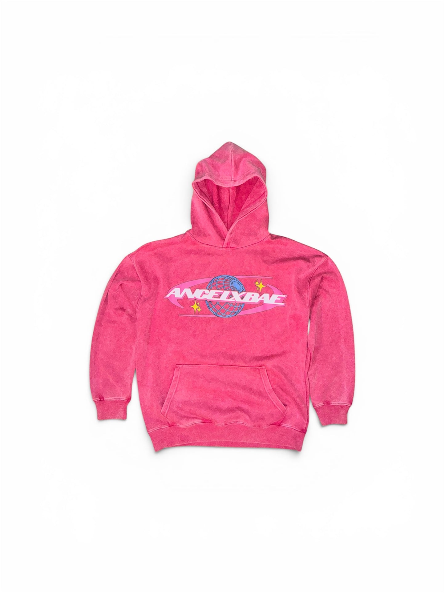PINK ANGELXBAE HOODIE