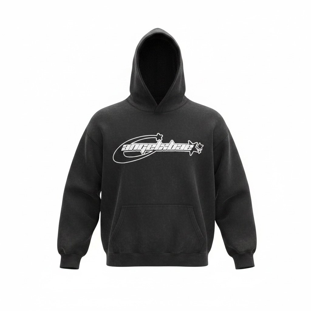 BLACK ANGELXBAE HOODIE